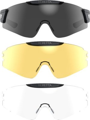 Beretta OC081D00490MX1UNI Intermask Eyeglasses Fume/Neutral/Yellow