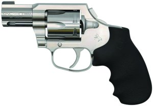 Colt King Cobra 357Mag 2" SS DAO Blem Revolver - Heavy-Duty Frame, Brushed Stainless, Hogue Overmolded Grips, 6 Rounds, 26 oz.
