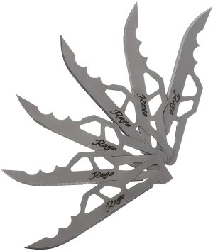 Schrade Enrage 1197652 Replacement Blades 7 Pack 2.6 in Razor Sharp