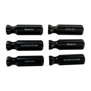 Brownells Molded Plastic Tool Handle L5 Model Black 6 Pack