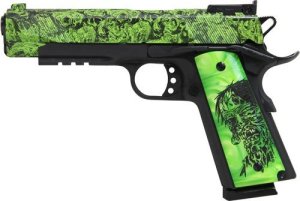 Iver Johnson GIJ15 1911A1 Eagle LR 45ACP 5" 8RD Zombie Edition