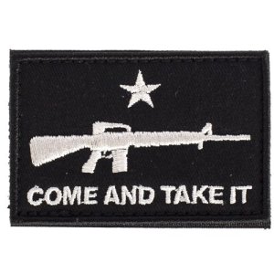 Shooting Made Easy Come and Take It Flag AR Morale Patch Velcro