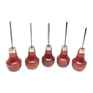 U.J. Ramelson #107M Sub Mini Palm Woodcarving 5-Piece Set