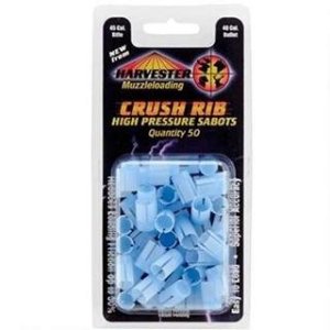 Harvester Muzzleloading 45 Cal. Crush Rib Sabots Fit .40 Cal Bullets 50/pk