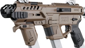 Recover Tactical PIXPMG02 P-IX+MG Metal Front Guard Tan with Mag Holder