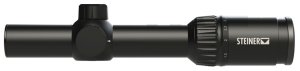 Steiner 5202 P4Xi 1-4x24mm Rifle Scope 30mm Tube P3TR Reticle Black