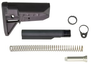Bravo Company BCM-GFSKMOD0SPMD AR-15 Gunfighter Mod 0 Stock Kit Black