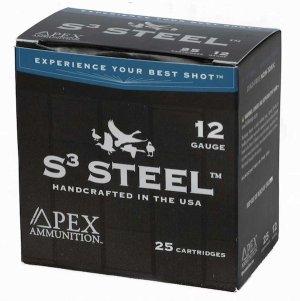 Apex Tactical Specialties Waterfowl S3 12 Gauge 3in 1-1/4oz #BB 25 Box
