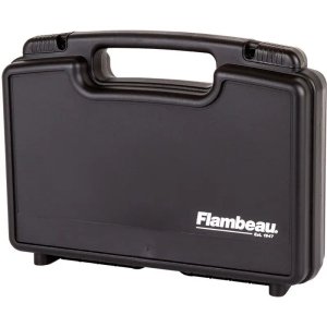 Flambeau 6450SC Safe Shot Pistol Pack Case Black Polymer