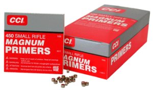 CCI PRIMERS 450 SMALL RIFLE MAGNUM 5000 PACK
