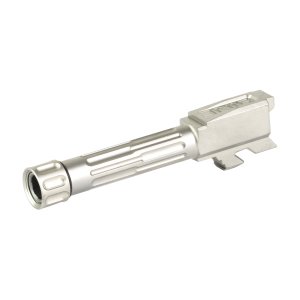 LanTac 01-GB-G43-TH-SS 9INE Barrel, Fluted, 1/2-28 Thread, Stainless Steel