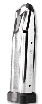 Kimber 1600087A 45 AUTO 13-Round Stainless Steel Base Pad