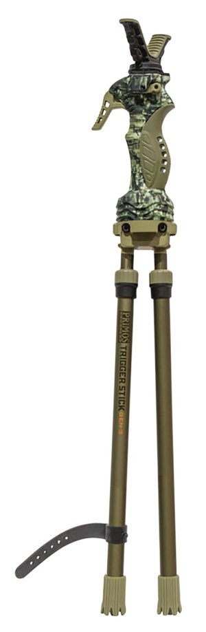 Primos Trigger Stick Gen3 Short Bipod 18"-30" Camo/Tan 65811