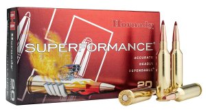 Hornady Superformance Rifle Ammo 22 Creedmoor 65 gr. CX 20 rd.