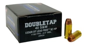 DTAP 40155X .40 S&W 155gr Lead-Free Hollow Point 20rd