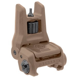 Magpul MAG1166-FDE MBUS Front Sight FDE Polymer Spring-Loaded
