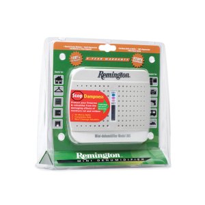 Remington 365 Mini Dehumidifier - Rechargeable, Compact, 10-Year Lifespan, 333 Cubic Feet Coverage, Child & Pet Safe