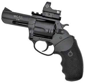 Charter Arms Mag Pug .357 Mag 3 In Black 5-Rounds Picatinny Rail