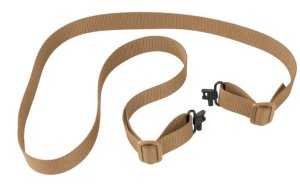 Bulldog BD831 Single Point Sling Tan with Deluxe Locking Swivels