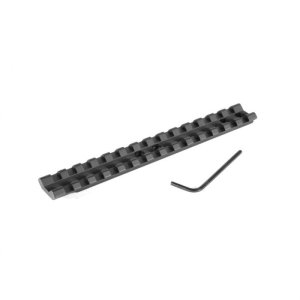 EGW Mossberg 500 Scope Base Picatinny Rail Matte Black Aluminum 45310