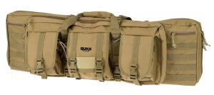 American Tactical Imports ATICT42DBT 42 In Double Gun Case Tan Waterproof