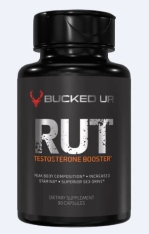 Bucked Up RUT T Booster 90 Capsules Dietary Supplement Daily