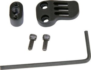 Guntec USA AR Extended Mag Catch Paddle Release Black EXT-MC