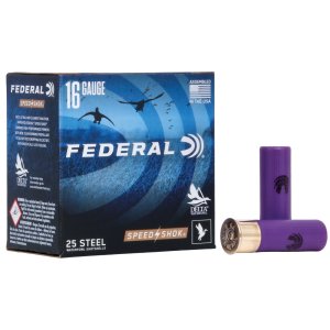 Federal WF1684 Speed-Shok 16 Gauge 2.75 in 15/16 oz 4 Shot 25 Rounds