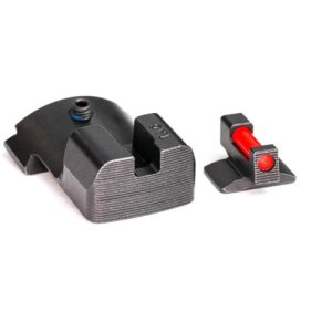 Tag Precision 034BE034PN Fiber Optic Pistol Sights for Kimber 1911 Black