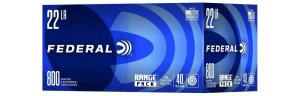 Federal 22LR Ammo 800 Rounds $9.95 Ship Range Pack 22 LR Ammunition rds