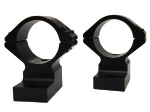 Talley 930714 Scope Mount 1" Low Rings Black Anodized for Tikka T3/T3x