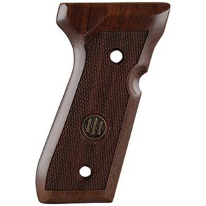 Beretta JG92FSW 92/M9 Series Checkered Walnut Grips with Medallion