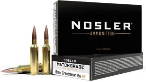 Nosler Match Grade RDF 6mm Creedmoor 115gr HPBT 20 Rounds