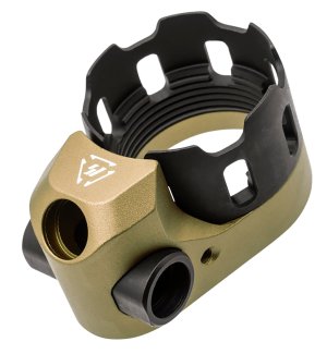 Strike ARTRIBUSFDE Tribus Enhanced Castle Nut & End Plate Flat Dark Earth