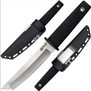 Cold Steel CS17T Kobun 5.5" Tanto AUS-8A Blade Kray-Ex Handle with Sheath