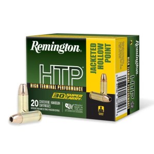 Remington R20019 30 Super Carry 100 Grain JHP Brass 20 Rounds