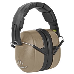 Walker's GWPEXFM3FDE Extra Range Passive Muff 30 dB Folding Dark Earth