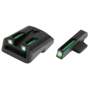 TRUGLO TFO 1911 Government Novak LoMount Fiber Optic Green