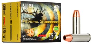 Federal P500XB1 500 S&W 275 Grain Barnes Expander 20 Rounds Box