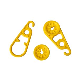 AccuSharp 1007C Super Snaps Yellow XL 8.80 in 15 Pack Tarp Clips
