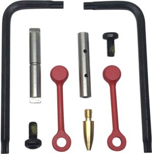 KNS Precision NRTHPMOD2154RED Gen 2 Mod 2 AR-15 Non-Rotating Pins .154" Red