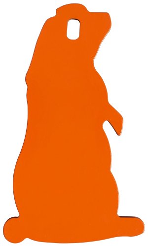 Champion Impact Steel Hanging Animal Targets 1/4 Prairie Dog Orange