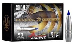 Federal PB308TA1 Premium Terminal Ascent 30Cal 175gr 50/Box