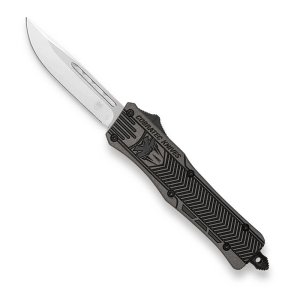 CobraTec Knives Small CTK-1 OTF Knife 2.75 In Drop Point D2 Steel