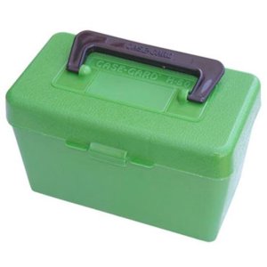 MTM 50 Round 25-06 30-06 270 Win Green Deluxe Ammo Box (H50-RL-10)
