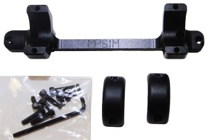 DNZ Game Reaper 1in Medium 1-Piece Scope Mount f/ Mossberg Patriot SA MPS1M