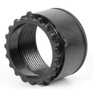 LBE Unlimited ARBNT308 Barrel Nut 4130 Steel Black Phosphate