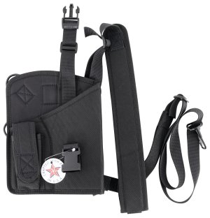 DeSantis M72BALAZ0 Yukon Hunting Rig Shoulder Holster Black Nylon 1911