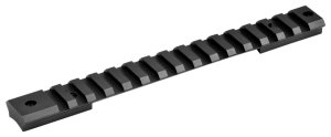 Warne M674M20MOA Remington 700 Tactical Rail Matte Black 20 MOA Steel