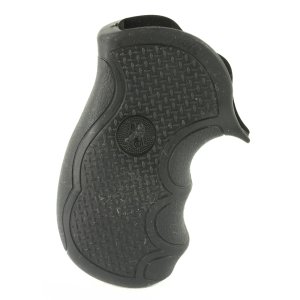 Pachmayr Diamond Pro Grip Ruger LCR Black Rubber 02482